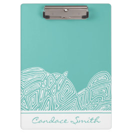 Carpeta De Pinza Ondas personalizadas