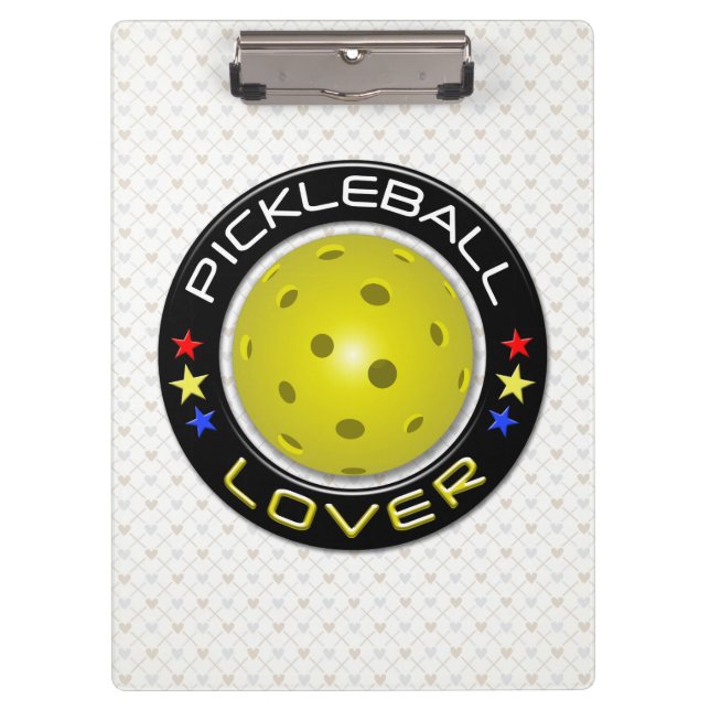 Carpeta De Pinza Opciones de Pickball Lover 1 (Anverso)