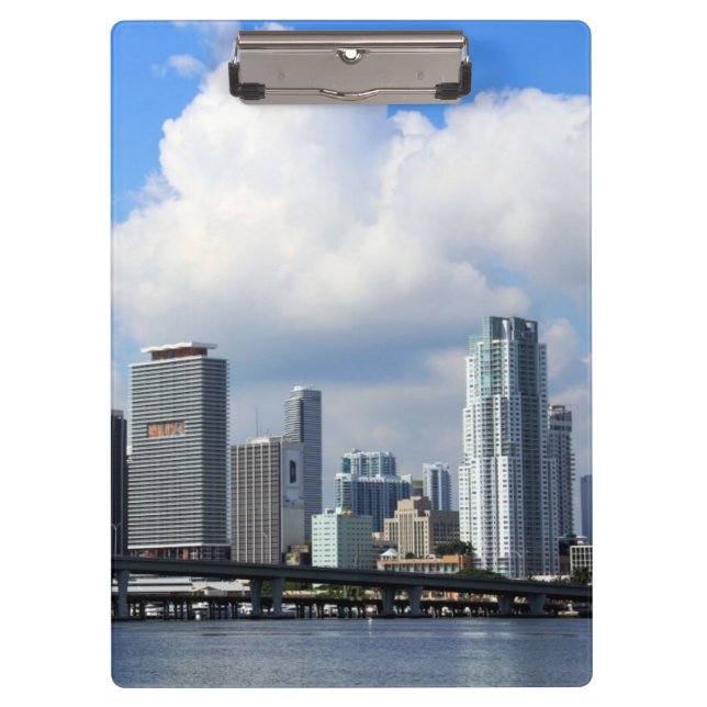 Carpeta De Pinza Opinión de la costa de Miami (Anverso)