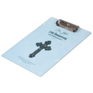 Carpeta De Pinza Orden de Año de Aniversario y Nombre Personalizado