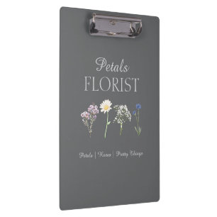 Carpeta De Pinza organizador de floristería boutique