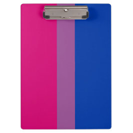 Carpeta De Pinza Orgullo bisexual (Bandera Bi)