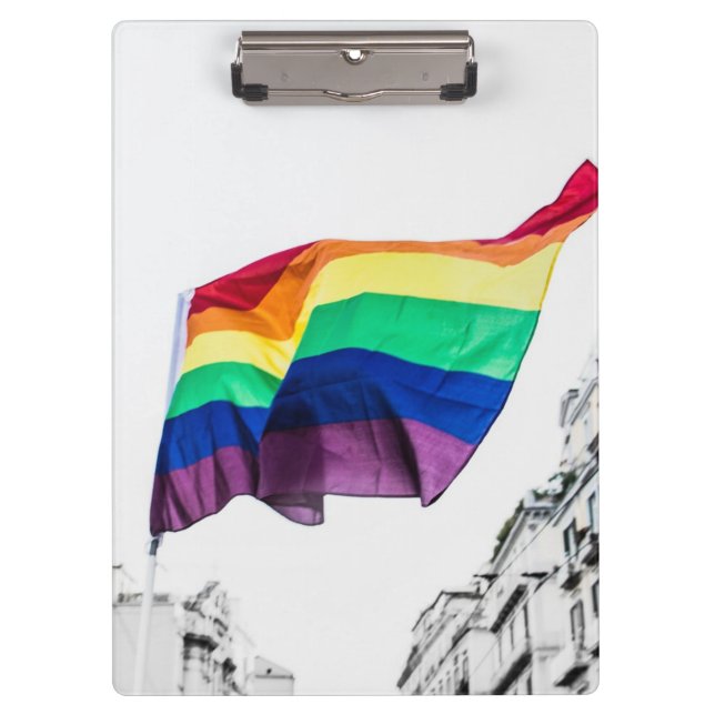 Carpeta De Pinza Orgullo de la bandera arcoiris (Anverso)