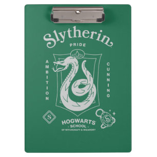 Carpeta De Pinza ORGULLO DE SLYTHERIN™ Ambición Astucia Emblema