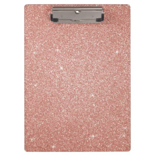 Carpeta De Pinza Oro Rosa: Purpurina rosa Rubor y espárragos