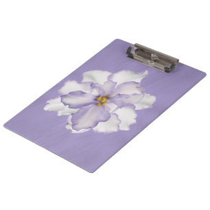 Carpeta De Pinza Orquídea hermosa de la lavanda