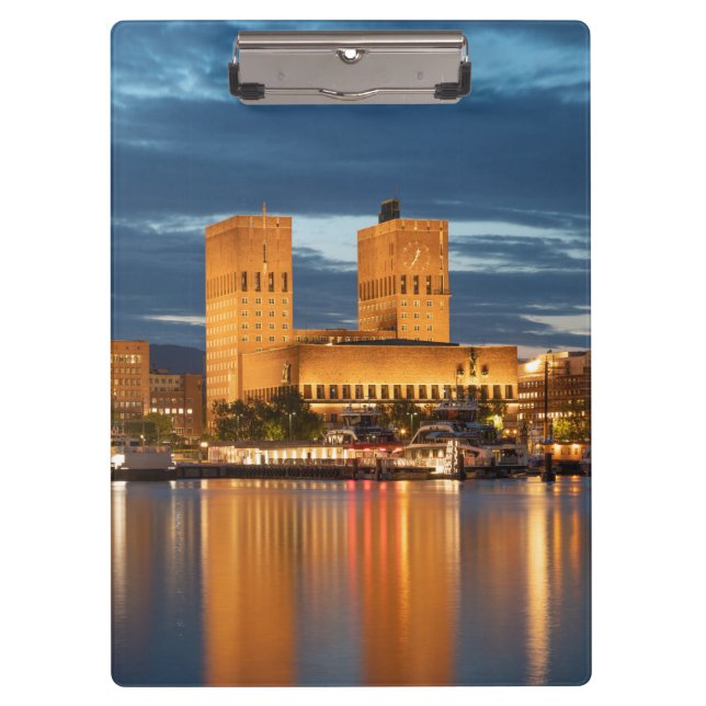 Carpeta De Pinza Oslo Noruega (Anverso)