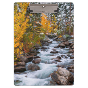 Carpeta De Pinza Otoño a lo largo del arroyo Bishop, California