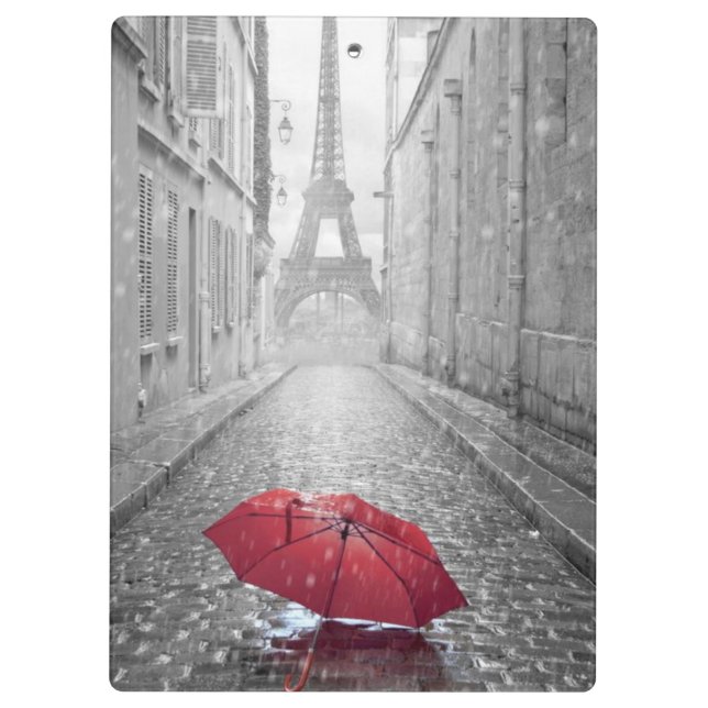 Carpeta De Pinza Otoño en el tablero de París (Reverso)