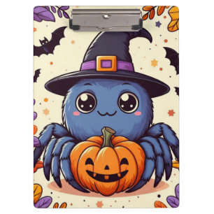 Carpeta De Pinza Otoño/otoño/araña/bruja/halloween
