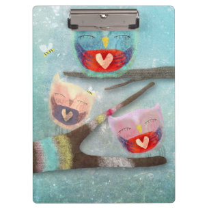 Carpeta De Pinza Owl Owly Owls Cute Smiting