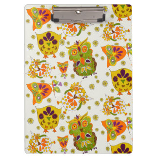 Carpeta De Pinza owls