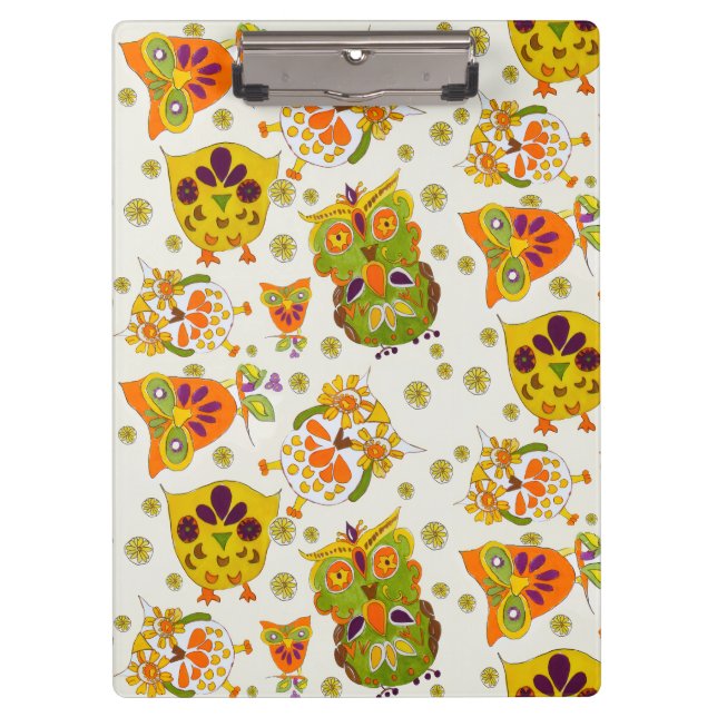 Carpeta De Pinza owls (Anverso)