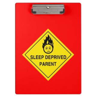 Carpeta De Pinza Padres privados de sueño