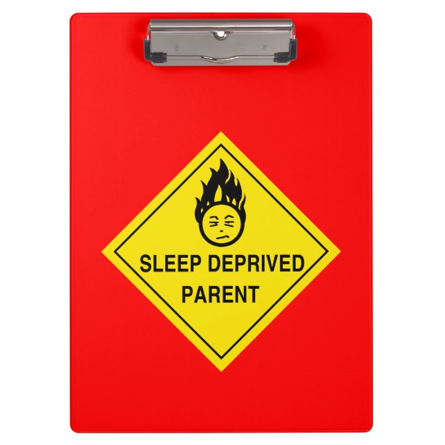 Carpeta De Pinza Padres privados de sueño (Anverso)
