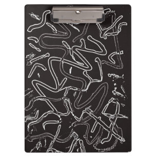 Carpeta De Pinza Paint Strokes Clipboard