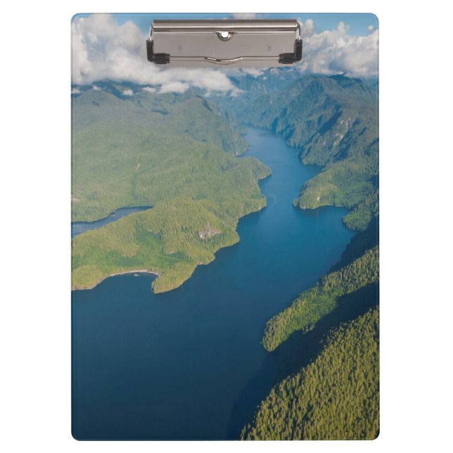 Carpeta De Pinza Paisaje costero en la selva tropical del oso (Anverso)