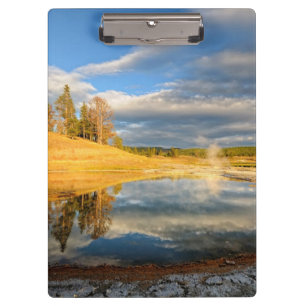 Carpeta De Pinza Paisaje de Yellowstone