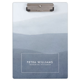 Carpeta De Pinza Paisaje grisáceo y suave