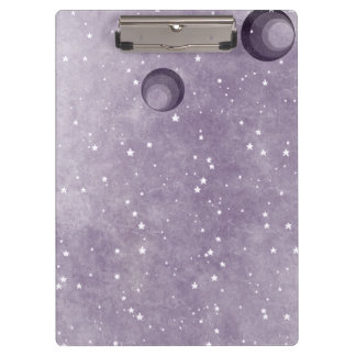 Carpeta De Pinza Paisaje Nocturno del Horóscopo