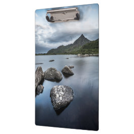 Carpeta De Pinza Paisaje noruego de las islas Lofoten