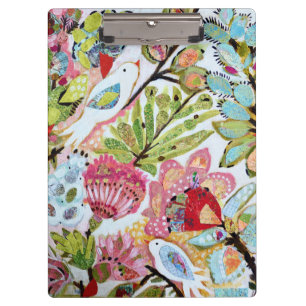 Carpeta De Pinza Pájaros de papel II