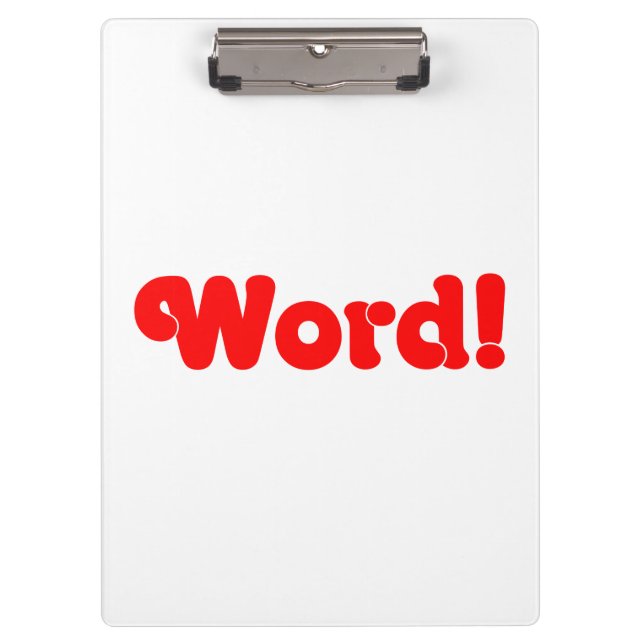 Carpeta De Pinza ¡Palabra! (Anverso)