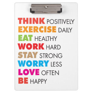 Carpeta De Pinza Palabras inspiradoras - Motivación