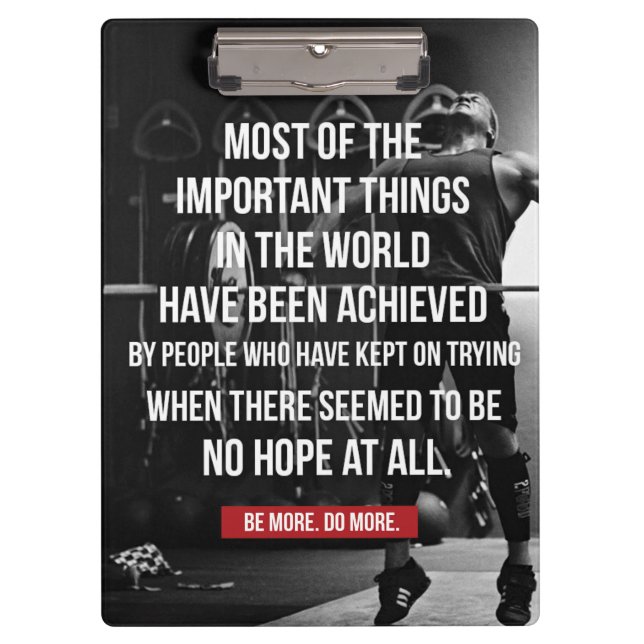 Carpeta De Pinza Palabras motivacionales para la elevación de la pe (Anverso)