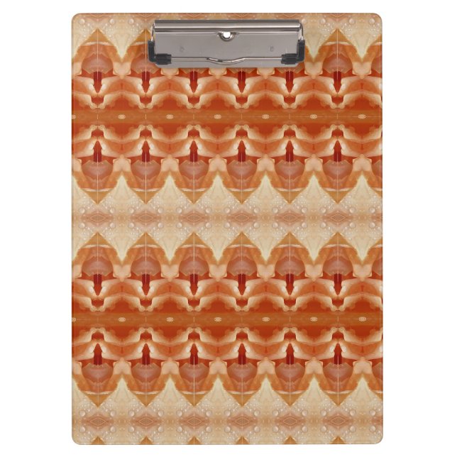 Carpeta De Pinza Pale Peachy Ikat 3 (Anverso)