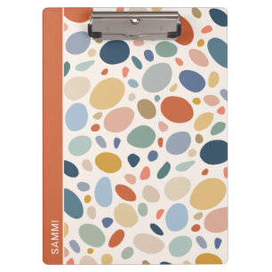 Carpeta De Pinza Paleta de guijarros
