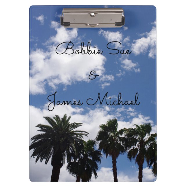 Carpeta De Pinza Palmeras (Anverso)