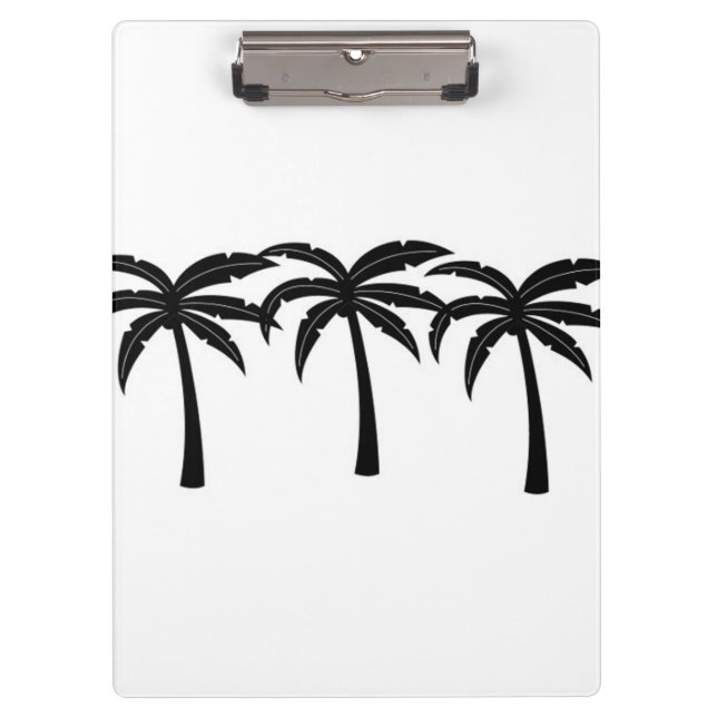 Carpeta De Pinza Palmeras Tropicales (Anverso)