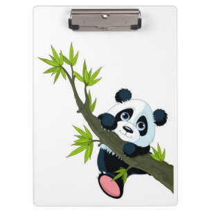 Carpeta De Pinza Panda Bear