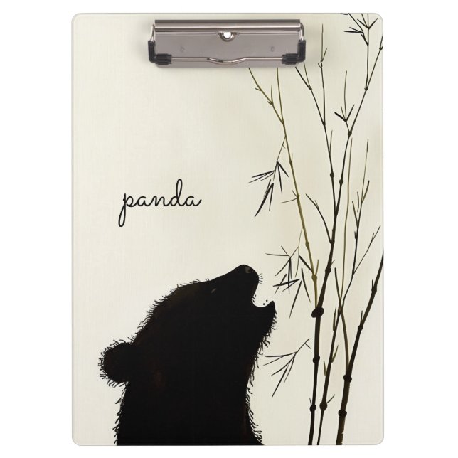 Carpeta De Pinza Panda Silhouette (Anverso)