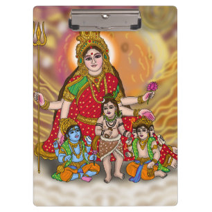 Carpeta De Pinza Papel de Goddess Durga