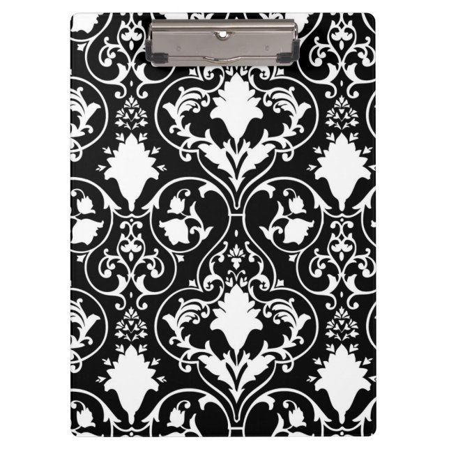 Carpeta De Pinza Papel pintado antiguo de la voluta (Anverso)