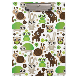 Carpeta De Pinza papel pintado del animal del conejito de la