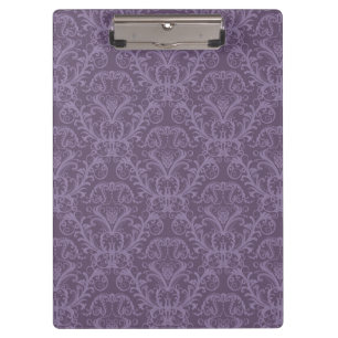 Carpeta De Pinza Papel pintado floral púrpura 2