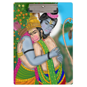 Carpeta De Pinza Papelería del Señor Rama y Hanuman