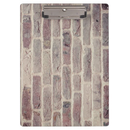 Carpeta De Pinza Pared de ladrillo marrón