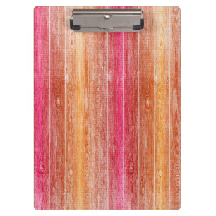 Carpeta De Pinza pared de madera colorida