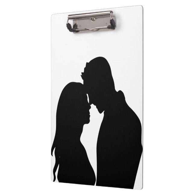CARPETA DE PINZA PAREJA ROMÁNTICA SILHOUETTE (Izquierda)