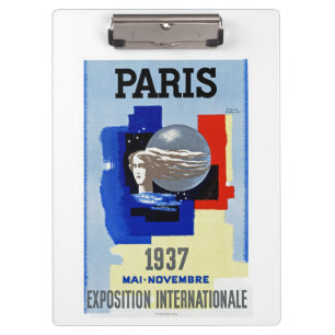 Carpeta De Pinza París 1937 ~ Exposición Internacional
