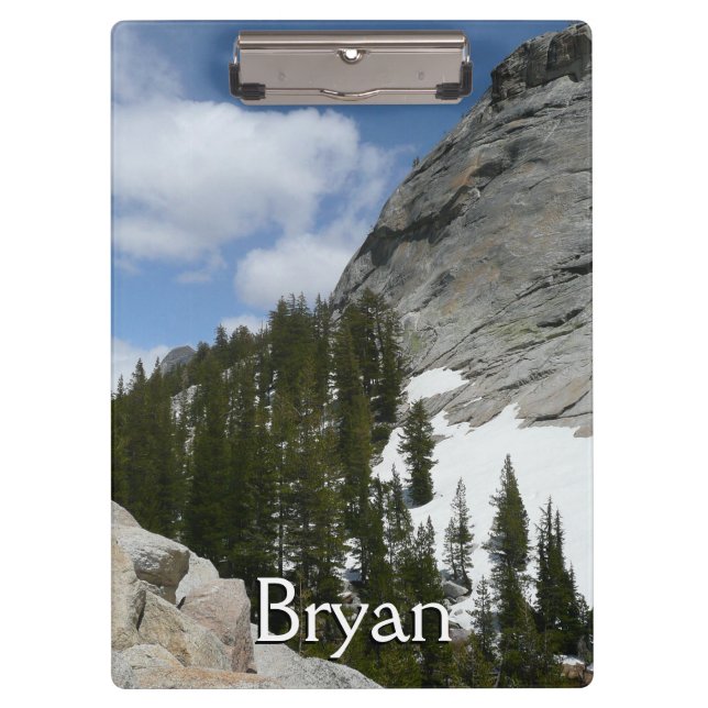 Carpeta De Pinza Parque nacional Yosemite de nevadas de granito II (Anverso)