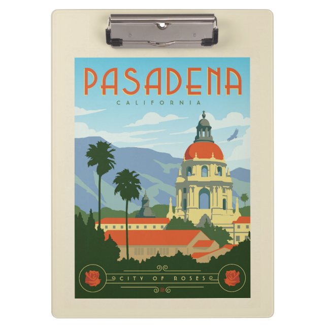 Carpeta De Pinza Pasadena, CA (Anverso)