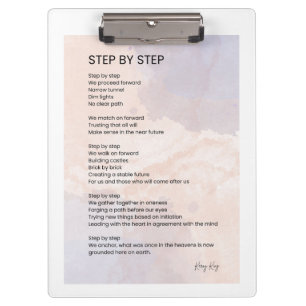 Carpeta De Pinza Paso a paso - Poesía de Poesía Empowerment