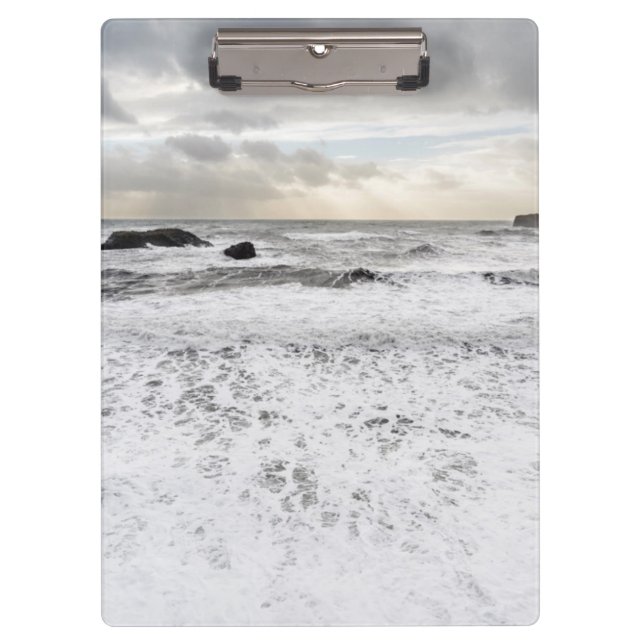 Carpeta De Pinza Pasta marina de espuma pálida, Islandia (Anverso)