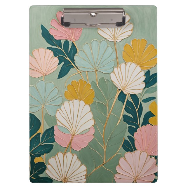 Carpeta De Pinza Pastel Scallop Dance (Anverso)