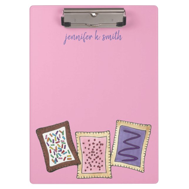 Carpeta De Pinza Pasteles de pastelería y pastelería personalizados (Anverso)